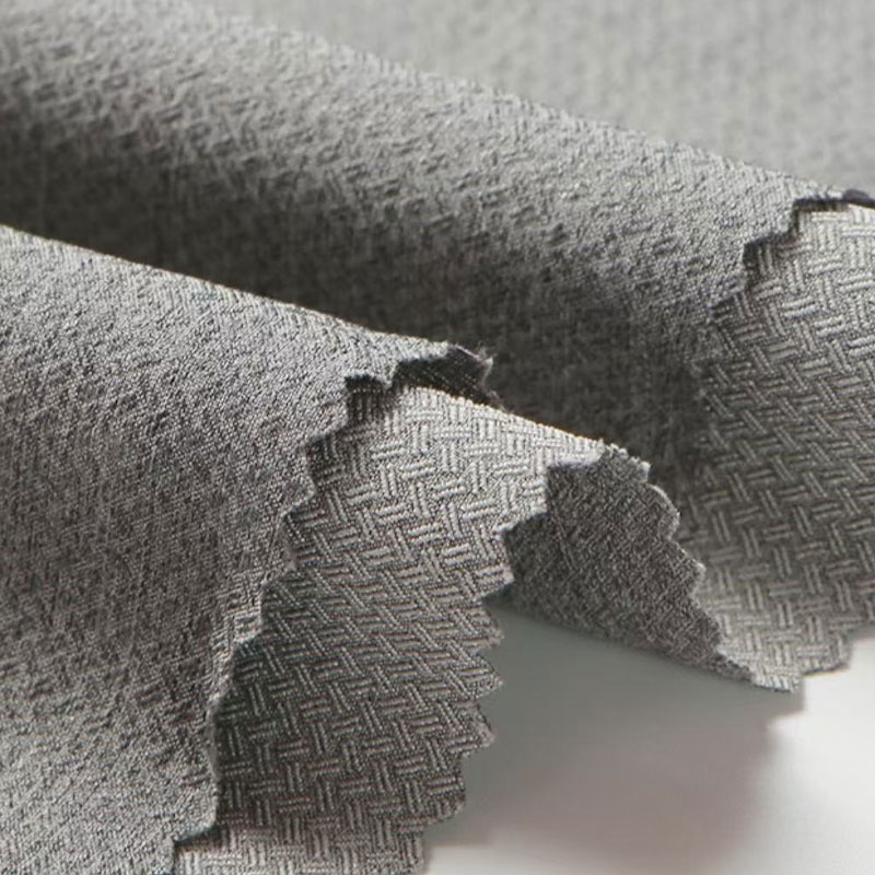Tela Spandex Cationic en Espiga con Stretch en Cuatro Direcciones YH221102 160gsm