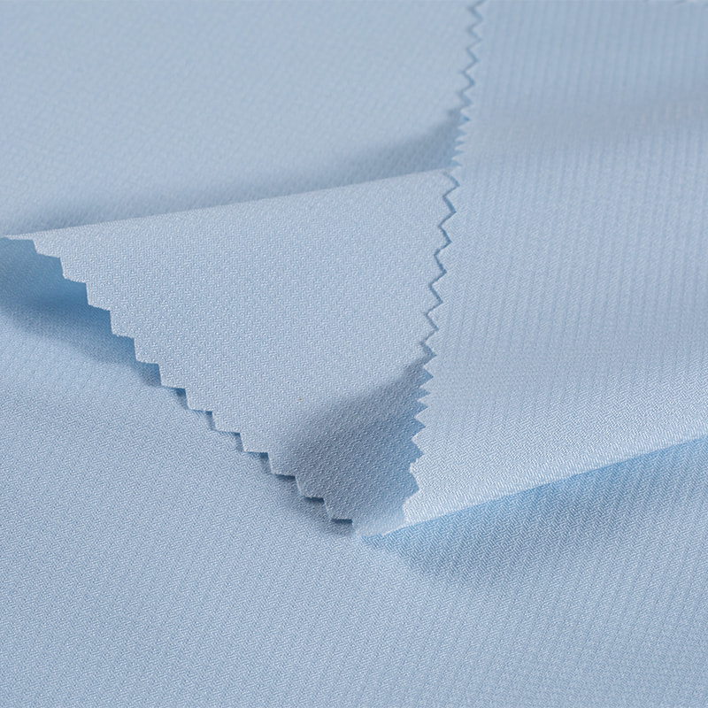 Tejido de poliéster reciclado 50D de 68 g/m² Mini tejido jacquard de control Roma de alta elasticidad