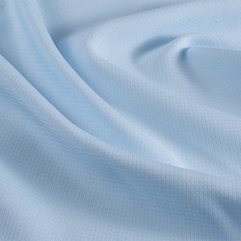 Tejido de poliéster reciclado 50D de 68 g/m² Mini tejido jacquard de control Roma de alta elasticidad