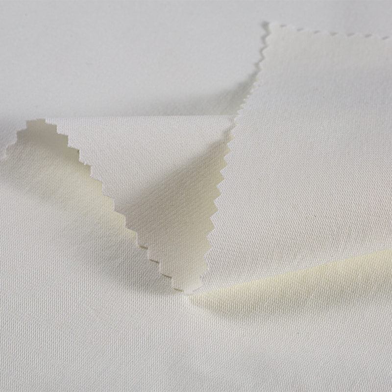 200gsm 40S CoolSilk Cotton T8 Tencel 2/2 Twill Leisure Serie de telas de hilos naturales reciclados