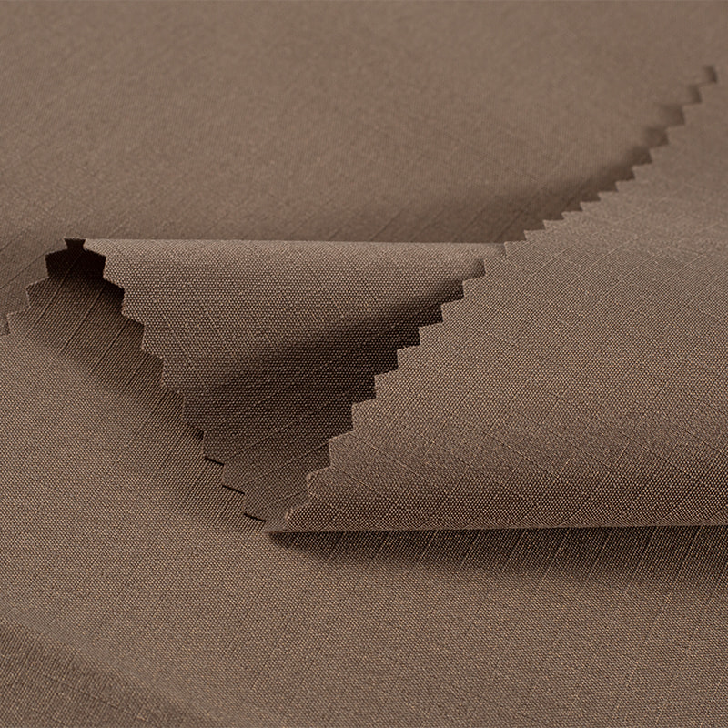Tela de poliéster reciclada de ocio a cuadros de algodón CoolSilk T4 con trama elástica de 160gsm 0,5