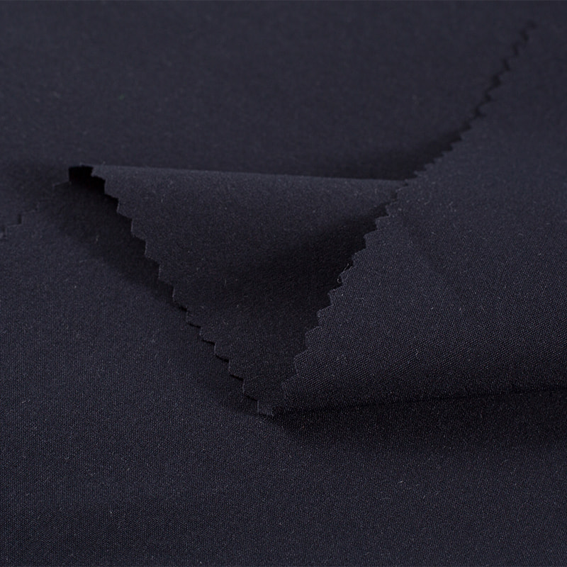 Serie reciclada de la tela del ocio del poliéster de la armadura llana del algodón de CoolSilk del estiramiento de 160gsm 40S