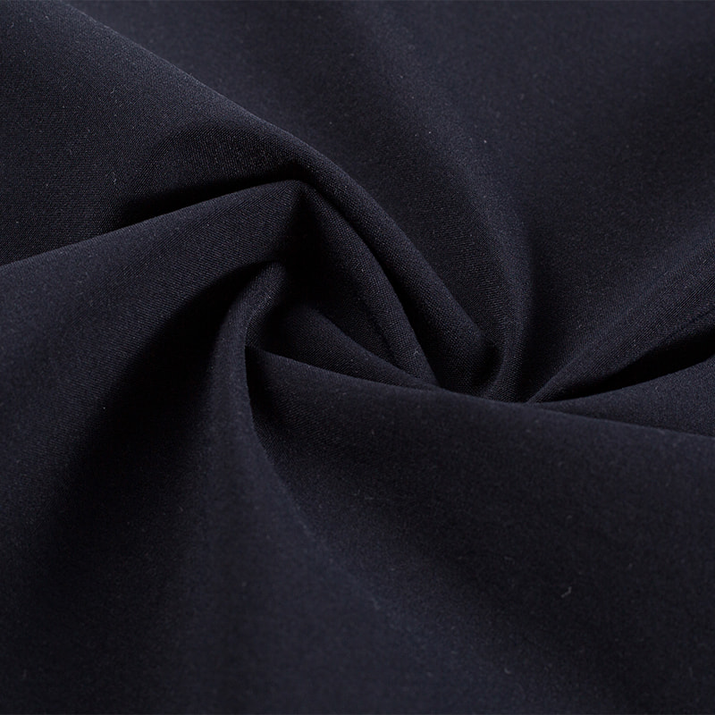 Serie reciclada de la tela del ocio del poliéster de la armadura llana del algodón de CoolSilk del estiramiento de 160gsm 40S