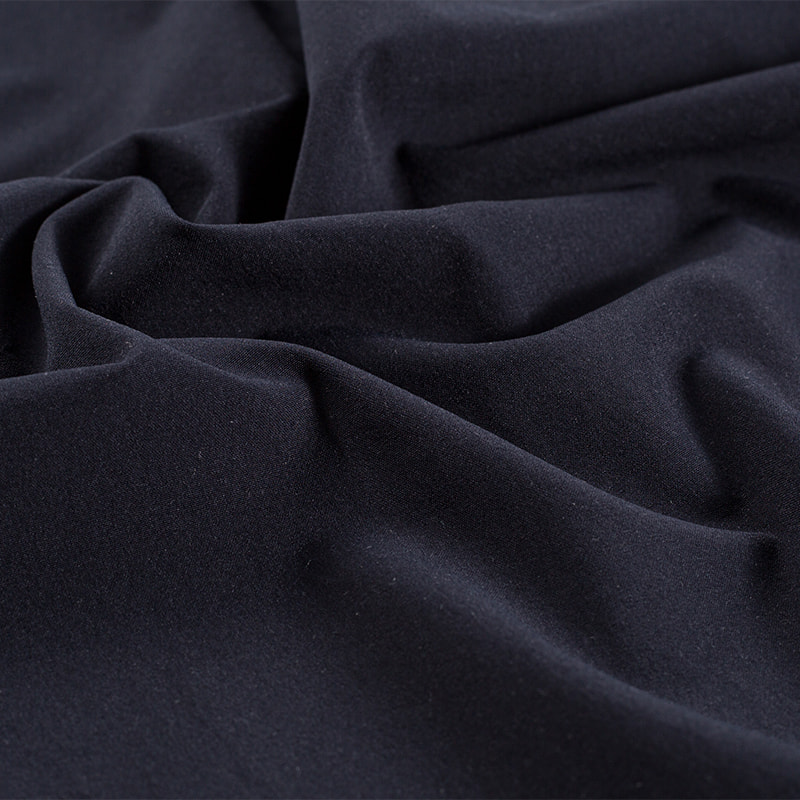 Serie reciclada de la tela del ocio del poliéster de la armadura llana del algodón de CoolSilk del estiramiento de 160gsm 40S